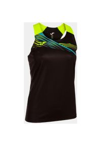 Joma Elite X Damski Top Czarny/Fluor Żółty, S. Kolor: niebieski, czarny, żółty, wielokolorowy