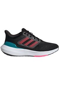 Adidas - Buty adidas Ultrabounce Jr IG5397 czarne. Zapięcie: sznurówki. Kolor: czarny. Materiał: materiał, guma. Szerokość cholewki: normalna. Sport: fitness