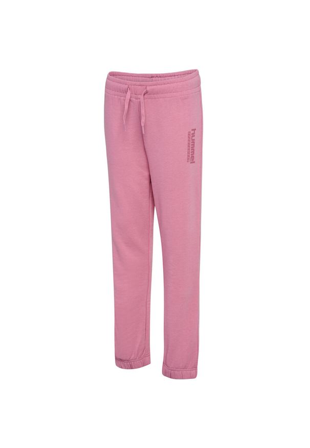 Spodnie dresowe dla dzieci Hummel Base Regular. Kolor: różowy. Materiał: dresówka. Sport: bieganie