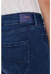 Pepe Jeans Jeansy Pixie damskie medium waist. Kolor: niebieski #3