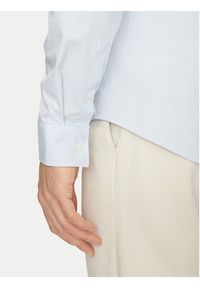 Calvin Klein Koszula K10K114301 Błękitny Slim Fit. Kolor: niebieski. Materiał: bawełna