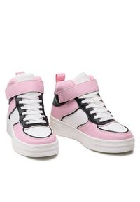Jenny Fairy Sneakersy WS5806-01 Różowy. Kolor: różowy. Materiał: skóra #7