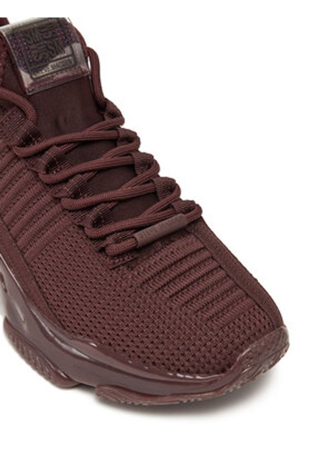 Steve Madden Sneakersy Maxilla SM19000110 Bordowy. Kolor: czerwony. Materiał: materiał