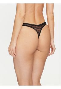Calvin Klein Underwear Stringi 000QD3971E Czarny. Kolor: czarny. Materiał: syntetyk #5