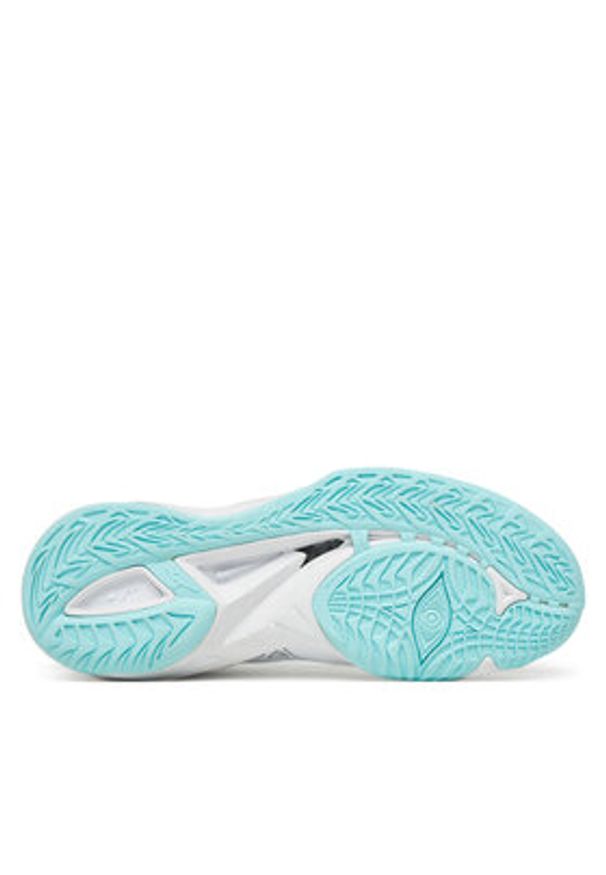 Mizuno Buty halowe Wave Mirage 5 X1GB2350 Biały. Kolor: biały. Materiał: skóra. Model: Mizuno Wave