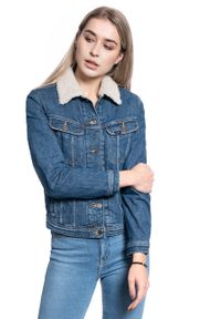 Lee - KURTKA DAMSKA LEE SHERPA RIDER VINTAGE DANNY L54VPOAV 112112983. Styl: vintage #10