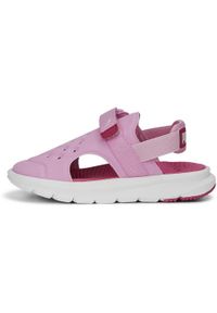Buty do chodzenia dla dzieci Puma Evolve AC PS. Zapięcie: rzepy. Kolor: różowy. Materiał: materiał, syntetyk