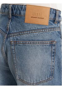 AMI PARIS Jeansy FTR450.DE0046 Granatowy Regular Fit. Kolor: niebieski #3