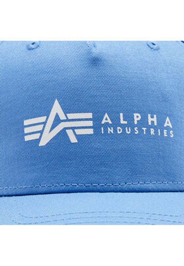 Alpha Industries Czapka z daszkiem 126912 Niebieski. Kolor: niebieski. Materiał: materiał, bawełna