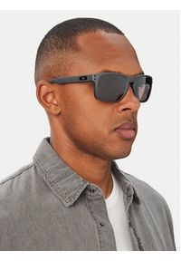 Oakley Okulary przeciwsłoneczne Holbrook OO9102-B5 Szary. Kolor: szary. Materiał: syntetyk #5