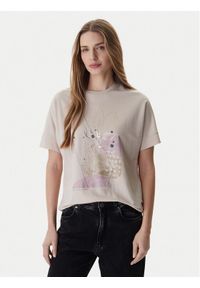 only - ONLY T-Shirt Jany 15356044 Szary Regular Fit. Kolor: szary. Materiał: syntetyk #1