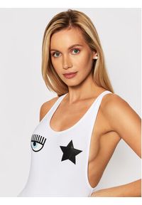 Chiara Ferragni Strój kąpielowy CFA8102 Biały. Kolor: biały. Materiał: syntetyk #4