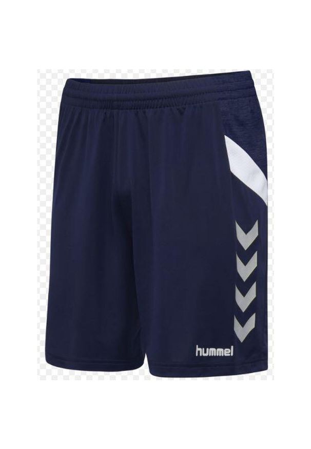 Hummel Move Tech Poly spodenki dziecięce Navy 140. Okazja: na uczelnię. Kolor: niebieski, wielokolorowy, biały. Styl: sportowy. Sport: joga i pilates