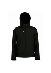 SOL'S - Kurtka Transformer Soft Shell Dla Dorosłych Unisex. Kolor: czarny. Sport: turystyka piesza