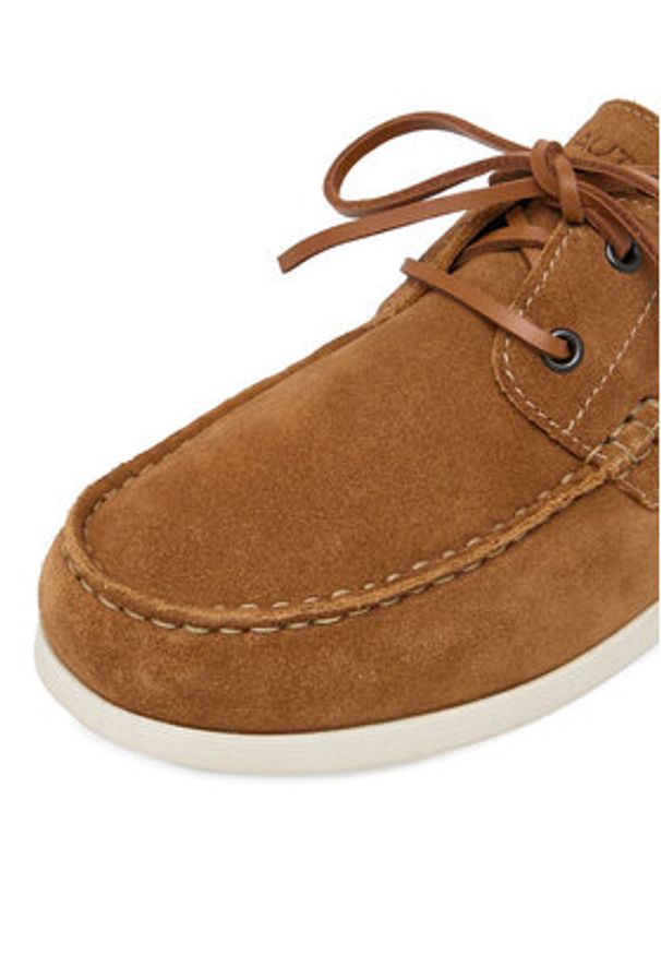 Nautica Mokasyny EOHP-BARI-21 MB Brązowy. Kolor: brązowy. Materiał: skóra, zamsz