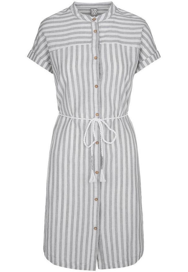 GLOMEX - Glemo Loaf Nesha Sukienka Damska M – Len-Bawełna. Kolor: wielokolorowy. Materiał: len, bawełna. Sezon: lato. Typ sukienki: sportowe. Styl: sportowy