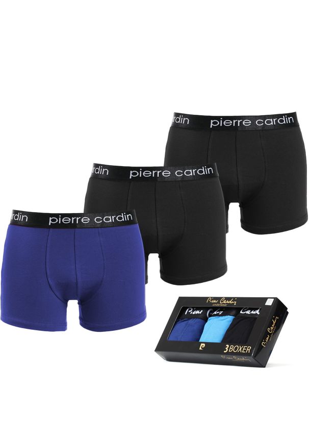 Pierre Cardin - BOKSERKI PIERRE CARDIN 3PAK 307 MIX 2. Materiał: elastan, guma, bawełna