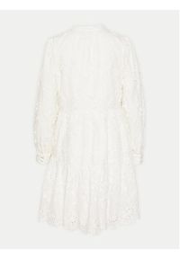 YAS Sukienka letnia Menusa 26033229 Biały Regular Fit. Kolor: biały. Materiał: bawełna. Sezon: lato #4