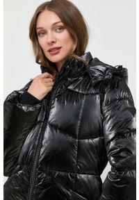Guess kurtka damska kolor czarny zimowa. Okazja: na co dzień. Kolor: czarny. Sezon: zima. Styl: casual #6