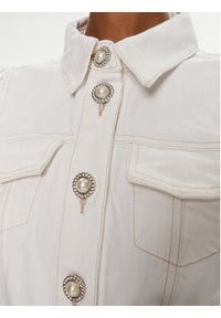 Custommade Sukienka jeansowa Karly 999448456 Biały Regular Fit. Kolor: biały. Materiał: bawełna #5