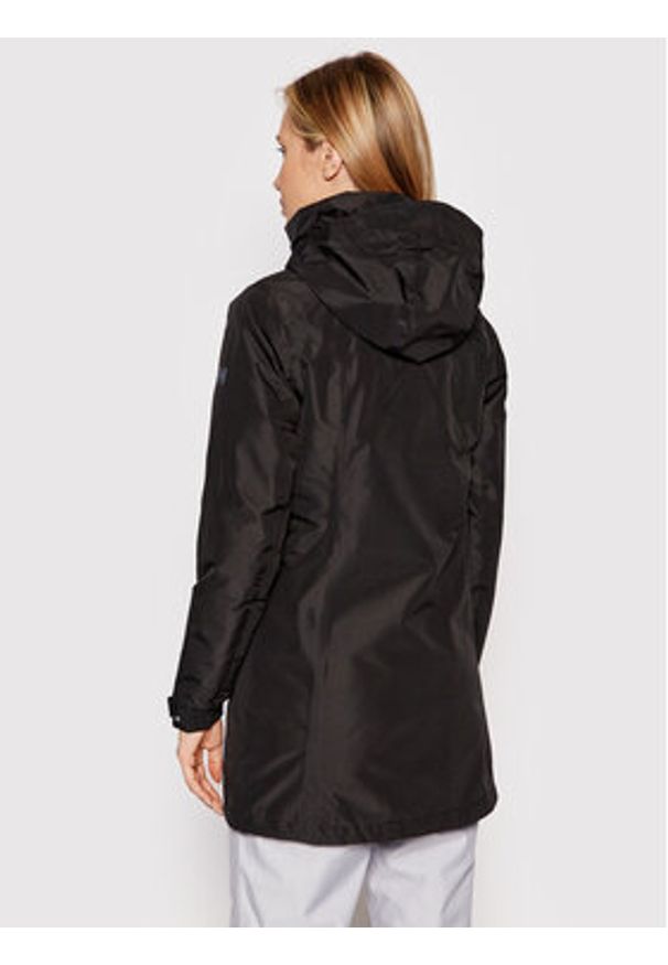 Helly Hansen Kurtka przeciwdeszczowa Aden 62649 Czarny Regular Fit. Kolor: czarny. Materiał: syntetyk