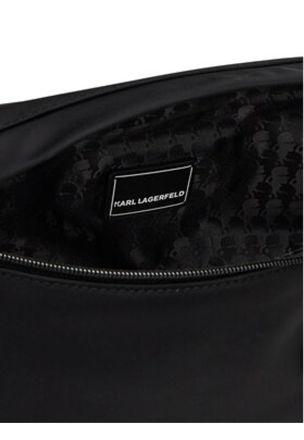 Karl Lagerfeld - KARL LAGERFELD Saszetka nerka A1M30074 Czarny. Kolor: czarny. Materiał: materiał