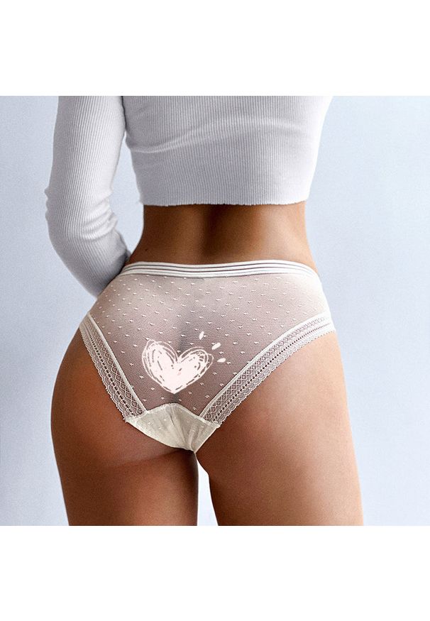 Intica - Biodrówki oddychające z elastycznego materiału na co dzień Kaylyn. Kolor: beżowy. Materiał: materiał