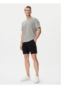 BOSS Szorty sportowe Waffle 50535884 Czarny Regular Fit. Kolor: czarny. Materiał: syntetyk. Styl: sportowy #4