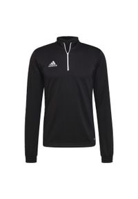 Bluza piłkarska męska Adidas Entrada 22 Training Top. Kolor: biały, wielokolorowy, czarny. Sport: piłka nożna
