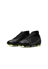 Buty piłkarskie dla dzieci Nike Mercurial Superfly 9 Club Fgmg. Zapięcie: sznurówki. Kolor: czarny. Materiał: materiał, syntetyk, tkanina. Szerokość cholewki: normalna. Sport: piłka nożna
