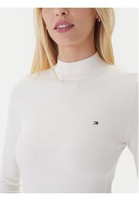 TOMMY HILFIGER - Tommy Hilfiger Sweter WW0WW47462 Écru Regular Fit. Materiał: bawełna #5