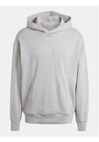 Adidas - adidas Bluza ALL SZN French Terry IY4155 Szary Loose Fit. Kolor: szary. Materiał: bawełna #2