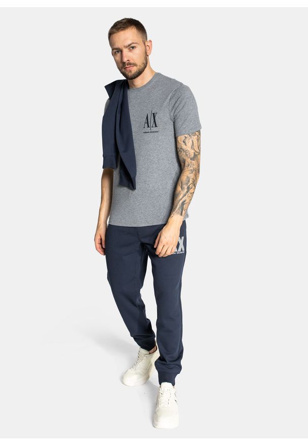 Koszulka męska Armani Exchange (8NZTPS ZJH4Z 3930). Kolor: szary