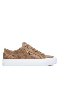 Guess Sneakersy FLTJ10 FAL12 Brązowy jasny. Kolor: brązowy. Materiał: skóra #6