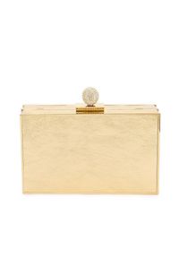 SOPHIA WEBSTER - Złota torebka Clara. Kolor: złoty. Wzór: aplikacja. Rodzaj torebki: do ręki #2