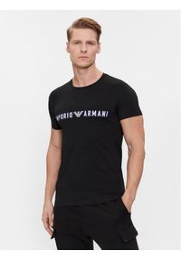 Emporio Armani Underwear T-Shirt 111035 4R516 00020 Czarny Regular Fit. Kolor: czarny. Materiał: bawełna