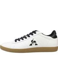 Le Coq Sportif - Kapcie LE COQ SPORTIF 2520555L Biały. Kolor: biały. Materiał: syntetyk, tkanina, skóra. Sport: turystyka piesza