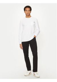 U.S. Polo Assn. Longsleeve MUP2275 Biały Regular Fit. Typ kołnierza: polo. Kolor: biały. Materiał: bawełna. Długość rękawa: długi rękaw