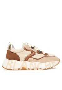 Voile Blanche Sneakersy Club 105. 2017475-29 Beżowy. Kolor: beżowy. Materiał: zamsz, skóra