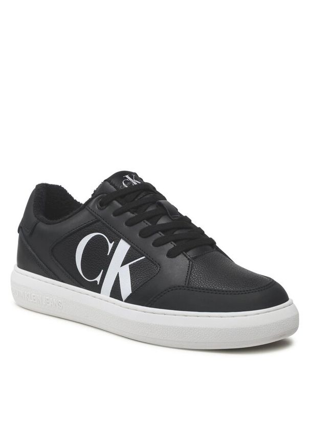 Sneakersy Calvin Klein Jeans. Okazja: na co dzień. Kolor: czarny. Styl: casual