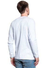 Mustang - LONGSLEEVE MUSTANG crew neck basic general White 1006810 2045. Długość rękawa: długi rękaw #6