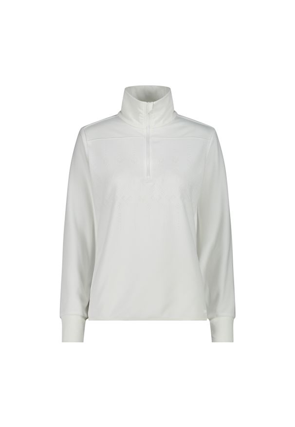 Bluza damska turystyczna CMP 34G4206. Kolor: biały. Materiał: polar. Sezon: zima