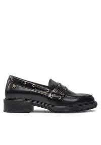 TOMMY HILFIGER - Loafersy Tommy Hilfiger. Kolor: czarny