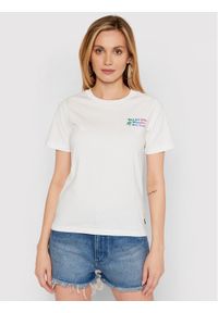 Converse T-Shirt Exploration Team 10022260-A02 Biały Standard Fit. Kolor: biały. Materiał: bawełna #1