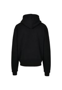 BUILD YOUR BRAND - Bawełniana Bluza Z Kapturem Dla Dorosłych Unisex Ultra Heavyweight Boxy Hoodie. Typ kołnierza: kaptur. Kolor: czarny. Materiał: bawełna