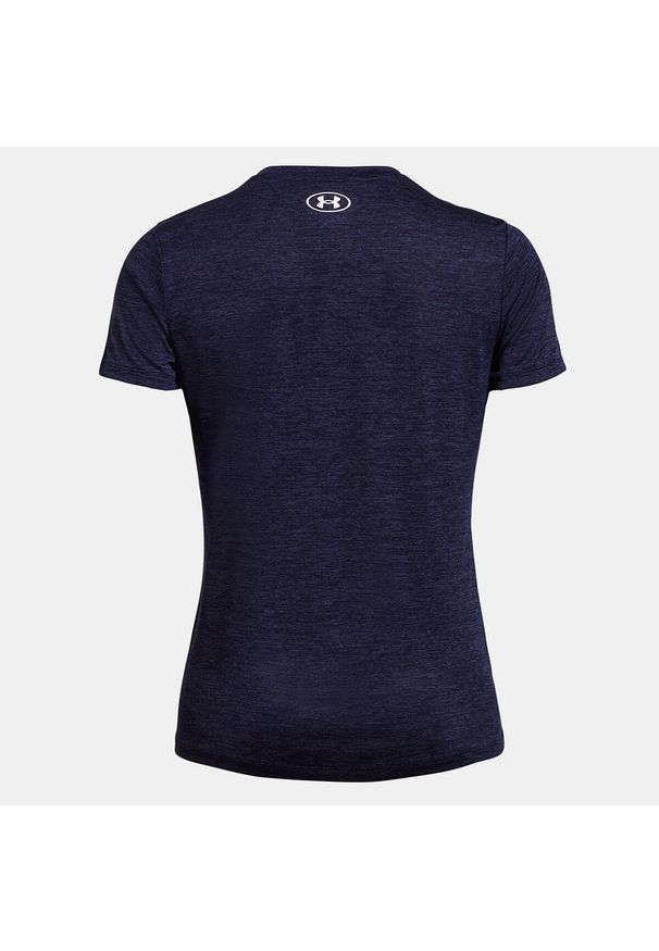 Koszulka szybkoschnąca damska Under Armour UA Tech Twist V-Neck. Kolor: niebieski. Sport: fitness