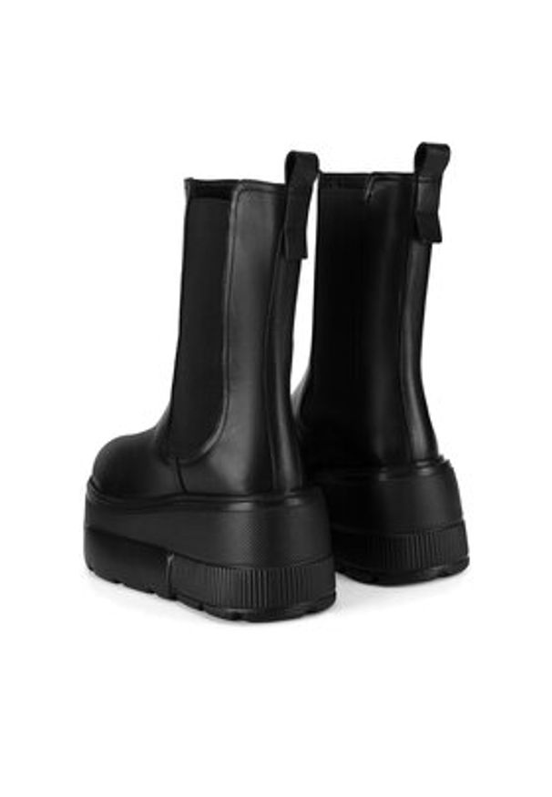 Badura Sztyblety CASI-01W4-004 Czarny. Kolor: czarny. Materiał: skóra