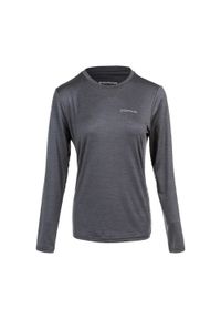 ENDURANCE - Koszulka do biegania damska Endurance Maje Melange L/S. Kolor: czarny. Sport: bieganie #1