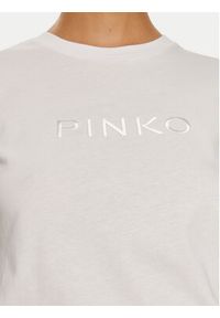 Pinko T-Shirt Start 101752 A227 Biały Regular Fit. Kolor: biały. Materiał: bawełna #3