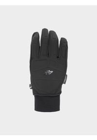 4f - Rękawice narciarskie Thinsulate© męskie - czarne. Kolor: czarny. Materiał: syntetyk, mikrofibra, neopren, materiał. Technologia: Thinsulate. Sport: narciarstwo #1